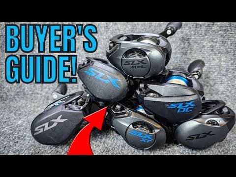 SLX Baitcaster Showdown! (SLX Reel Guide)