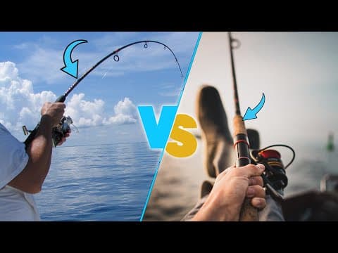 Saltwater vs Freshwater Fishing Rod: What Sets Them Apart?