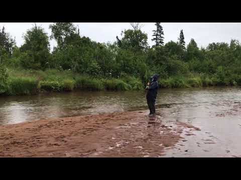 2017 Emma fly fishing Alaska the river Styx