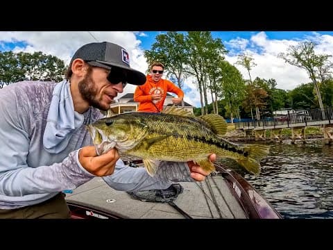 We Should Have Been DQ'd!! Fishing For the WIN At Lake Norman (fall bass fishing)