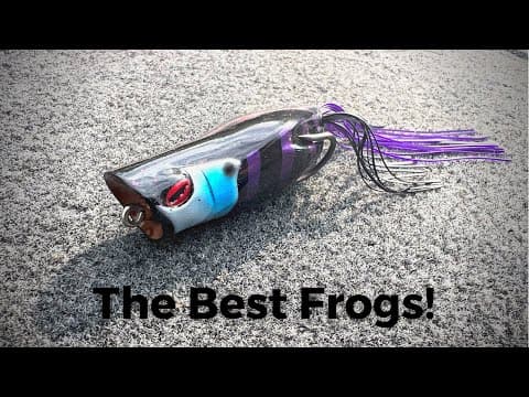 The Best Topwater Frogs!