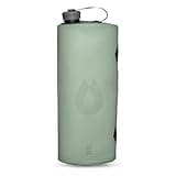 HydraPak Seeker - Collapsible Water Storage (4L/140oz) - BPA & PVC Free Camping Hydration Reservoir Bag - Sutro Green