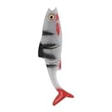 3D Baitfish Sinking Lure - 8cm Realistic Swimbait with 3D Eyes & T-Tail, Durable Soft Silicone Artificial Bait for Freshwater & Saltwater Fishing
