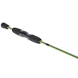 Lew's Crappie Thunder Spinning Rod, 4-Foot 6-Inch 2-Piece Fishing Rod, Light Power, Fast Action, Premium 2-Piece Graphite Blank, EVA Split Grip Handle, Crappie Thunder Green