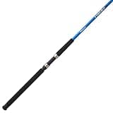 Shakespeare Tiger Spinning Rod, 7' 2-Piece Fishing Rod, Tubular Fiberglass Rod Blank Construction, Comfortable and Durable EVA Handle