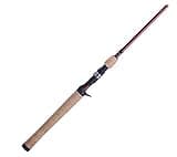 Berkley 7’ Cherrywood HD Casting Rod, One Piece Spinning Rod, 10-20lb Line Rating, Medium Heavy Rod Power, Fast Action, 1/4-1 oz. Lure Rating, Red