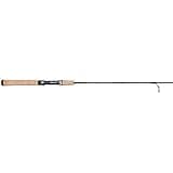 Shakespeare Micro 4'6" Spinning Rod, 1-Piece Fishing Rod, Graphite Composite Blank, Ultra Light Rod Power, Comfortable Type Cork Handle, Conventional Reel Seat