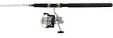 Okuma Fishing TU-702-50 Tundra Combo Spinning Reel (Large, White/Blue)