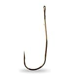 Mustad UltraPoint Slow Death Special Bend Aberdeen Hook (Pack of 25), Bronze, 4