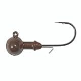 Northland Fishing Tackle Elite Series Finesse Football Jig for Bass Fishing, Rusty Craw, 1/4 Oz 1/0 Hook, 3/Card