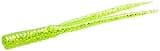 Zoom 008047 Split Tail Trailer, 4" 20Pk, Chartreuse Glitter