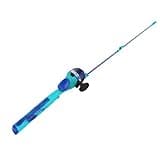 Zebco Youth Floating Rod and Fishing Reel Combo, Pre-Spooled and Includes Practice Casting Plug
