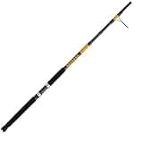 Ugly Stik Bigwater Spinning Fishing Rod,Black/Red/Yellow