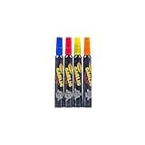 Spike-It Dye Marker Set, Garlic Chartreuse/Red/Orange/Blue