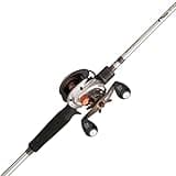 Abu Garcia Revo X Low Profile Baitcast Reel and Fishing Rod Combo