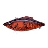 Bill Lewis Lures Lifelike Rat-L-Trap Magnum Force Lipless Crankbait Fishing Wobble Lure for Shallow Freshwater, RED CRAWFISH