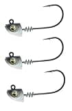 Divine Swimbait Jig Heads (1/4oz. 4/0 (3pk), Baby Shad)