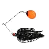 Northland Fishing Tackle Reed Runner Single Spin - Premium Spinner Baits for Freshwater - Lures for Bass, Pike, and Musky, Blackbird, 1/4 Oz