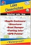 Fishing Hot Spots Chart - Lake Okeechobee