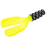 Strike King (MRCSNAP-183) Mr Crappie Snap Jack Fishing Lure, 183 - Tuxedo Black Chartreuse, 2", Ribbed Body