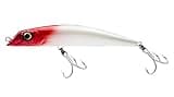 Yo-Zuri Mag Darter (F) 165mm 6-1/2-Inchpearl Red Head Floating Diver Lure, Pearl Red Head