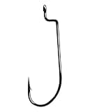 Gamakatsu Worm Hook with Offset Shank, 25 Pack (Bronze, 6/0)