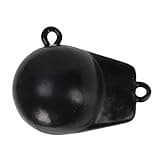 Extreme Max 3006.6723 Coated Ball-with-Fin Downrigger Weight - 4 lbs.