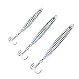 Navicatch Saltwater Fishing Lures Fishing Jigs Fishing Spoons for Bluefish, Striped bass Lures, Spanish Mackerel Metal Jigging,Shore Little Tunny Silver 1 2/5oz,1 4/5oz, 2oz Premium to Choose