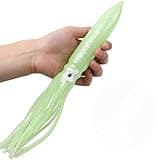 Luminous Octopus Squid Skirts Fishing Lures, 2/5PCS Glow Octopus Skirt Soft Fishing Bait Trolling Fishing Lures Multiple Colors Available Fishing Accessories Saltwater Fishing Tackle