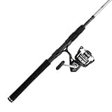 PENN 7’ Pursuit IV Fishing Rod and Reel (Size 4000) Inshore Spinning Combos, 7’, 3 Graphite Composite Fishing Rod with 5 Reel, Durable and Lightweight, Black/Silver, 2-Piece