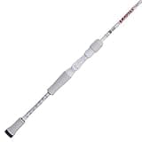 Abu Garcia 6’6” Veritas Casting Fishing Rod, 1-Piece Rod, 8-17lb Line Rating, Medium Rod Power, Fast Action, 1/4-5/8 oz. Lure Rating, White