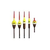 Thill America's Classic Float Fishing Bobber with Buoyant Balsa Wood Body, Fishing Gear and Accessories, Pack of 1, 5-Pack Assorted, Spring Float