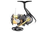 DAIWA 23 Legalis LT Spinning Fishing Reel, Front Drag, 2500, Airdrive Design, 22 pounds Max Drag, 5 Ball Bearings, Longcast ABS Spool, Twist Buster III, Black