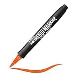 Artline Iregui Marker for Lure Marking | Brush Tip | Coloring and UV Reflection | DIY Lure Coloring | Glow Orange