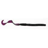 Berkley PowerBait® Power Worm Fishing Bait, June Bug, 10in | 25cm, Irresistible Flavor, Classic Curly Tail Worm Profile, Ideal for Spring, Summer and Fall Fishing