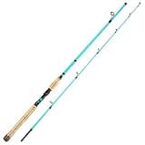 Sougayilang Inshore Saltwater Fishing Rods, Spinning Rods and Casting Rods with AAA Cork Handles,IM7 Toray Carbon Blanks- 7'- Blue- Spinning