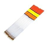 AOHRO Pack of 10 Fishing Tackle Floats Wagglers Match Lake Thin Thick Tips