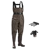 FISHINGSIR Fishing Waders for Men with Boots