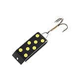 Jake'S Lures Spin Fishing Equipment, 1/4 oz, Black with Yellow