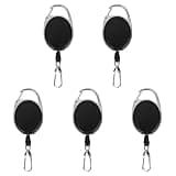 WHTCHSU Fly Fishing Retractor for Anglers Vest Pack Tool Gear Assortment Combo 5pcs in Pack