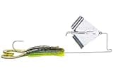 Lew's Strike King (KVDTBZ38-94) KVD Toad Buzzbait Fishing Lure, 94 - Green Pumpkin with Chartreuse Belly, 3/8 oz, High-Action Buzzbait with Hard-Kicking Frog