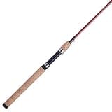 Berkley 6’6” Cherrywood HD Spinning Rod, One Piece Spinning Rod, 4-12lb Line Rating, Medium Light Rod Power, Fast Action, 1/8-5/8 oz. Lure Rating,Red