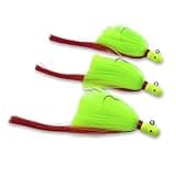 Gulfstream Lures Flair Hawk Fishing Lure - Pack of 3 Fishing Lures for Saltwater - 3/4 Ounce Snook Jig for Snook, Cobia, Tarpon, Redfish, Grouper, Snapper