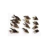 Conehead Muddler Minnows Fly Fishing Flies, Assortment of 12, Sizes 4, 6, and 8