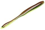 Strike King KVD Dream Shot Fishing Lure, Soft Plastic Worm, Hinged Tail Section, Coffee Scent, Salt Impregnated, Open Pour Technology