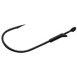 Gamakatsu G Finesse Heavy Cover Worm Fishing Hook with Nano Smooth Coat (4 Pack), Size 1, Black