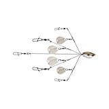 Yum Lures Yumbrella Flash Mob Junior Ultralight Colorado Blade Multi-Lure Rig, One Size