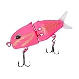 Small Glide Bait, Multi Glide Baits Fishing Lure Jointed, Realistic Swimbait Fishing Gear Lures, Portable Glidebait for Bass Trout, 60MM