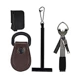 Fly Fishing Tools Kit Fish Knot Tool Line Clipper with Retractor Fishing Knot Tool Line Tippet Spool Holder with Fishing Forceps(6153Fly Accessories)