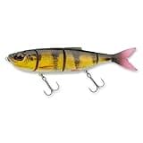 Savage Gear 4Play Pro Fishing Bait, 1 1/4 oz, Yellow Perch, Realistic Contours, Colors & Movement, Durable Construction, Rigged with SG ST36 Trebles, PHP Colors